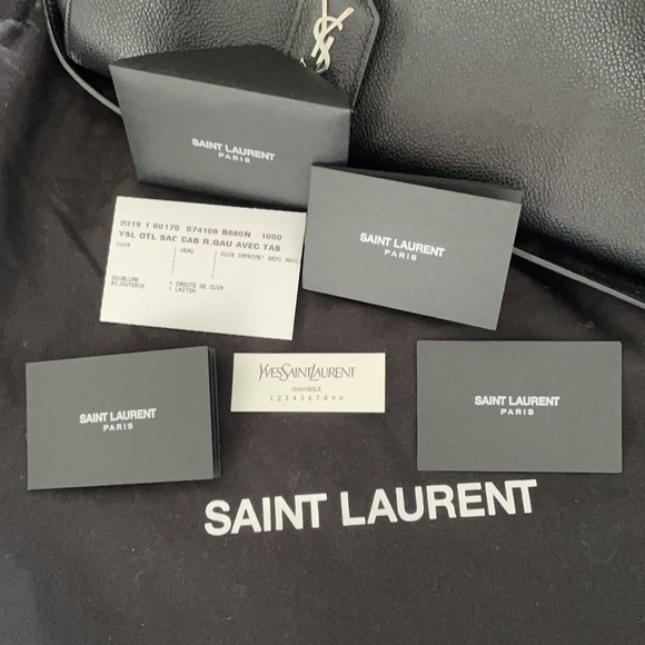 YSL Rive Gauche Cabas Bag - Picture 16 of 16